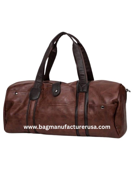 High Quality PU Leather Gym Bag Manufacturer